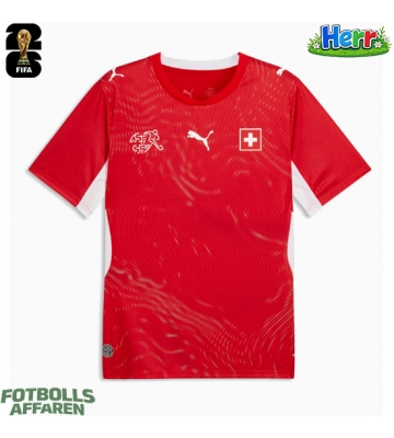 Schweiz Hemmatröja VM 2026 Kortärmad